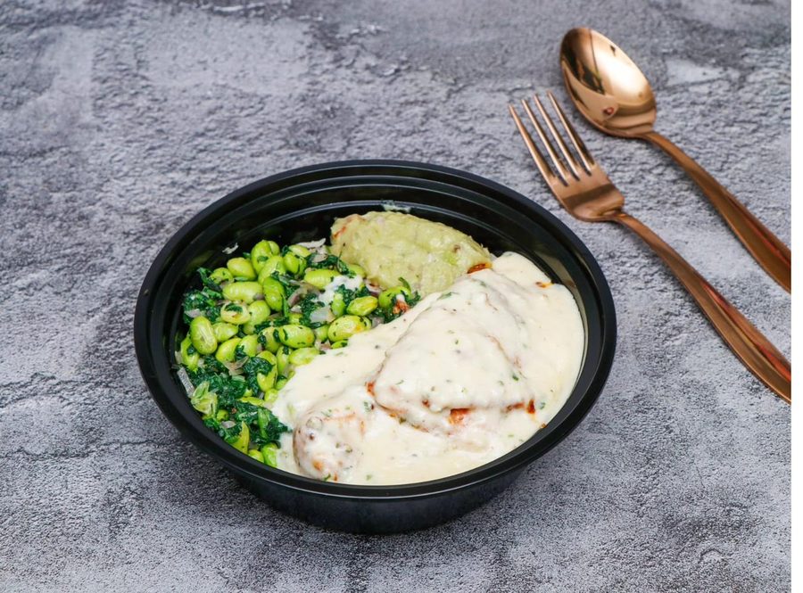 Butter Garlic Fish Bowl — The Lunch Club